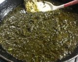A picture of step 8 of Punjab Ka Saag.