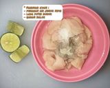 Foto langkah ke 1 dari resep MENU DIET : AYAM PEDAS MANIS.