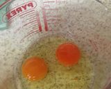 A picture of step 1 of My Spinach and Mustard Omelette with Mozzarella 😍.