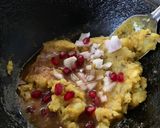 A picture of step 1 of Sweet and sour aloo toast.