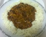 A picture of step 8 of Chilli. (3 way mince).