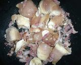 A picture of step 1 of Craime Fraiche Pasta.