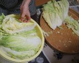 A picture of step 2 of Our Homemade Authentic Kimchi.