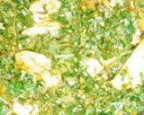A picture of step 4 of Aloo methi ki sabji.