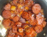A picture of step 14 of My Chorizo and Veg Bake with Little Potato Crispies 😋.