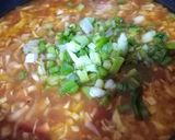A picture of step 8 of Spicy hot and sour chicken soup.