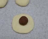 A picture of step 5 of Cute Hedgehog Shaped Steamed Bread.
