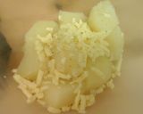 A picture of step 2 of Cheesy BBQ Mash Potatoes.