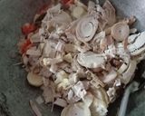 Foto langkah ke 3 dari resep Tumis Jantung Pisang.