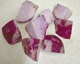 A picture of step 1 of Purple Yam, Paneer & Green Peas Chat.