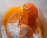 Foto del paso 1 de la receta: Pancakes de mandarina y harina integral🍊