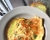 Hình bước làm 5 của món Bánh mì cầu vồng cho bữa sáng