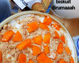 Foto langkah ke 4 dari resep Cake manggo with biskuit marie susu.