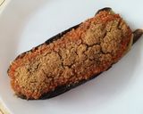 Foto del paso 5 de la receta: Berenjena rellena de atún y quinoa 🍆