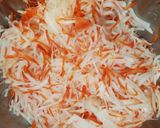 柚香紅白蘿蔔絲 ゆず紅白なます的食譜步驟1照片