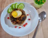 Foto langkah ke 8 dari resep Nasi Tim Ayam Jamur.