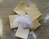 Une image de l'étape 1 de Blondie au pépites de chocolat blanc 🤤.