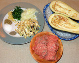 Foto del paso 1 de la receta: BERENJENA CON SALSA DE CARNE Y QUESO MOZARELA. JON STYLE