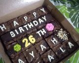 Foto langkah ke 6 dari resep Brownies Fudge.
