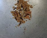 A picture of step 1 of Shahi paneer.