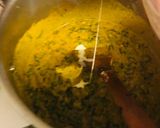 A picture of step 3 of Methi Malai Matar.