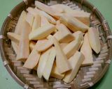 Hình bước làm 1 của món Khoai lang chiên giòn