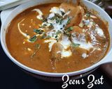 A picture of step 7 of Kashmiri Dum Aloo.
