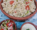 A picture of step 3 of Mix veggies pulao.