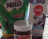 A picture of step 1 of My homemade Nutella Chocolate Milkshake.