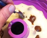 Foto del paso 8 de la receta: Budín rápido se vainilla con corazón de Dulce de leche y algo +!