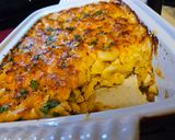 A picture of step 9 of Baked Mac & Cheese.