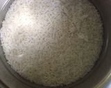 A picture of step 2 of Veg briyani.