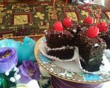 Foto langkah ke 7 dari resep Bolu nutrijel coklat irit.