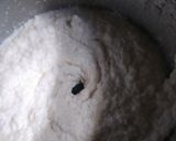 A picture of step 1 of Dahi Bhalle chaat.