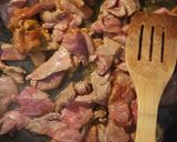 Foto del paso 2 de la receta: Carne de res con vegetales y salsa mixta