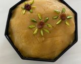 A picture of step 5 of Custard semolina shiro.