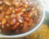 A picture of step 7 of Punjabi Rajma Masala.