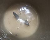A picture of step 1 of Banana Paniyaram.