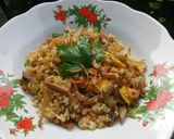 Foto langkah ke 5 dari resep Nasi Goreng Ayam Kampung Suwir.