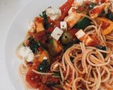 Foto langkah ke 5 dari resep Red Vegan Spagetti 🌶.