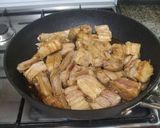 A picture of step 3 of Taste of the Philippines: Pork Belly Adobo.