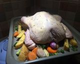 Foto langkah ke 5 dari resep Classic Roasted Rosemary Chicken - Ayam Panggang Oven Mudah.