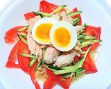 A picture of step 7 of How to Make Sesame Sauce for Chilled Chinese-style Noodles with Poached Chicken.