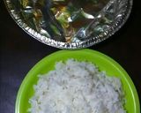 Foto langkah ke 1 dari resep Nasi keju kukus.