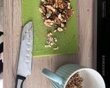 Nutellás-diós banán leveles tésztában recept fázis 1 fotója