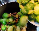 A picture of step 5 of Brussels Sprouts Poriyal.