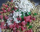 A picture of step 2 of Shahi Mukhwas.