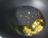 A picture of step 2 of Methi Chole Masala.