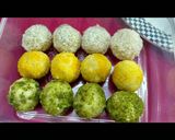A picture of step 4 of Coconut Laddu.