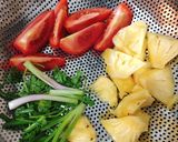Hình bước làm 1 của món Canh Mực Nấu Ngót